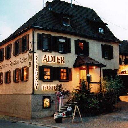 באד ראפנאו Adler Gaststube Hotel Biergarten מראה חיצוני תמונה